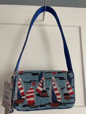 🔥🔥Sailboat beaded bag-viral🔥🔥